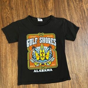 Kids graphic T travel Alabama Gulf Shores Kids T-Shirt vintage style